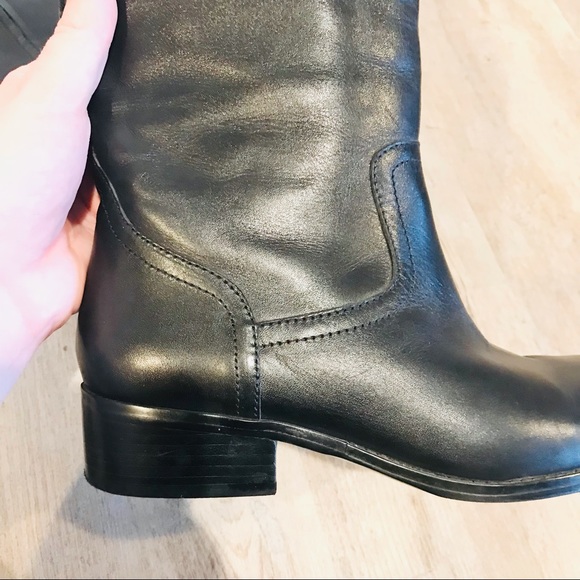 Lauren Ralph Lauren black riding boots size 7 - Picture 7 of 8